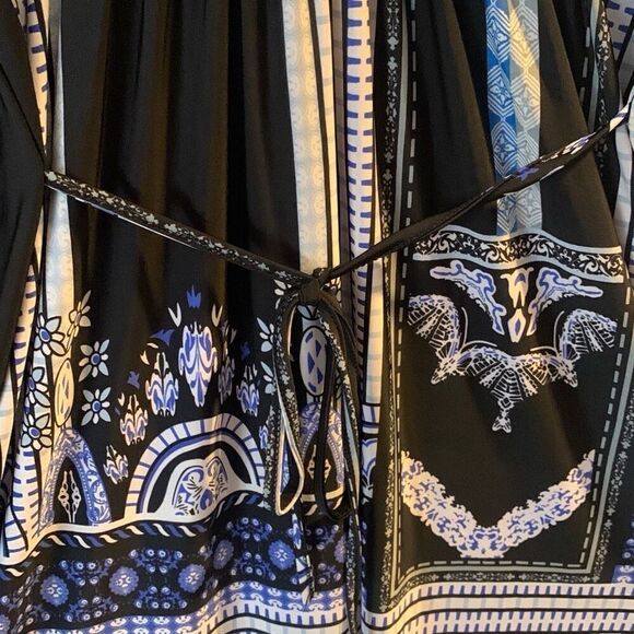 New Women’s Reborn Dress Sz XL Festive Casual Hippie Boho Classic Style Comfort - Picture 6 of 11